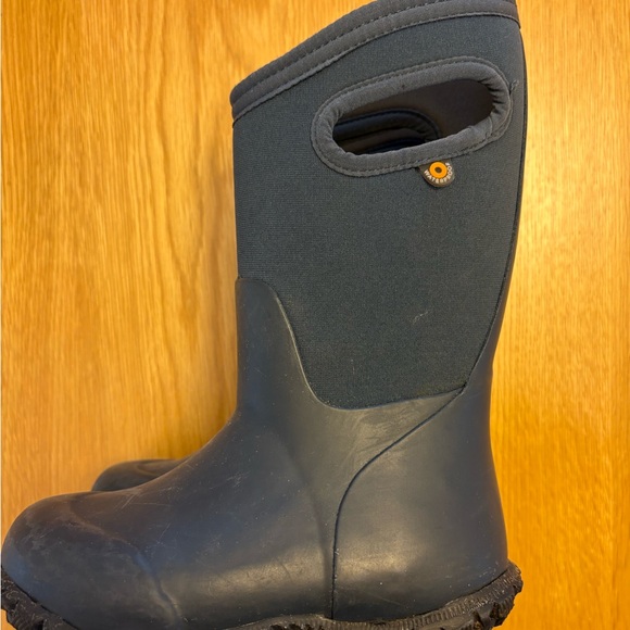 BOGS little kid navy thermal York winter boots US10, Euro26 - Picture 3 of 5